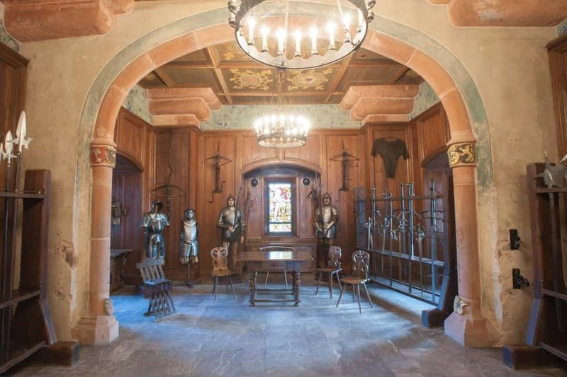 Alsace: Haut-Koenigsbourg Castle Entry Ticket - Inside the castle: woodwork, period furnishings, and chambers you can slow down in