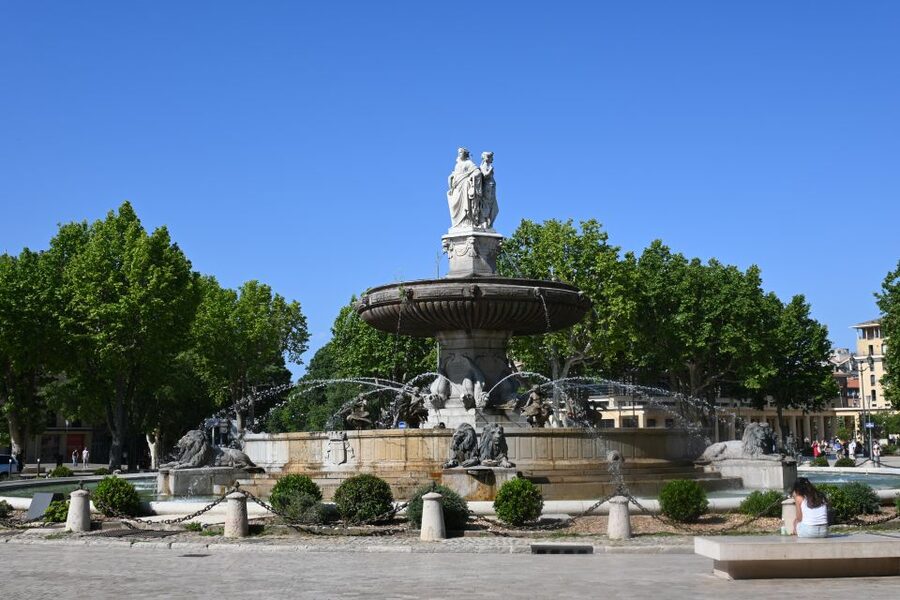 An Aix-traordinary Walking City Tour of Aix-en-Provence - Place Richelme food market stop, tastings, and gelato timing