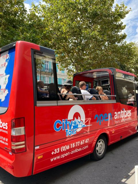 Antibes: 1 or 2-Day Hop-on Hop-off Sightseeing Bus Tour - Juan-les-Pins: beach town rhythm with shopping and terraces