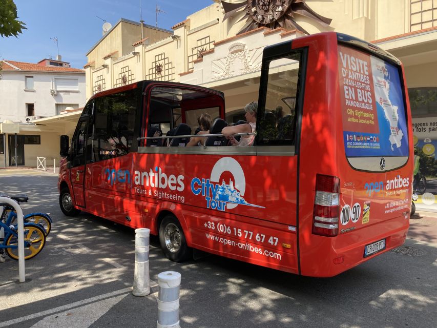 Antibes: 1 or 2-Day Hop-on Hop-off Sightseeing Bus Tour - Baie de la Garoupe: Cap d’Antibes viewpoints, the lighthouse stop, and Tire-poil