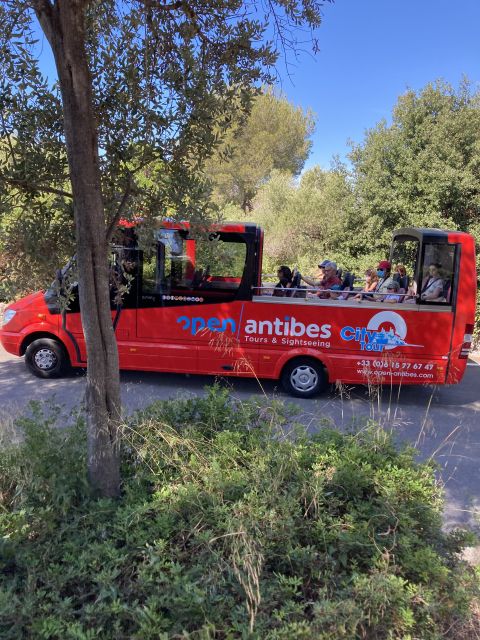 Antibes: 1 or 2-Day Hop-on Hop-off Sightseeing Bus Tour - Using the audio guide without missing the important bits