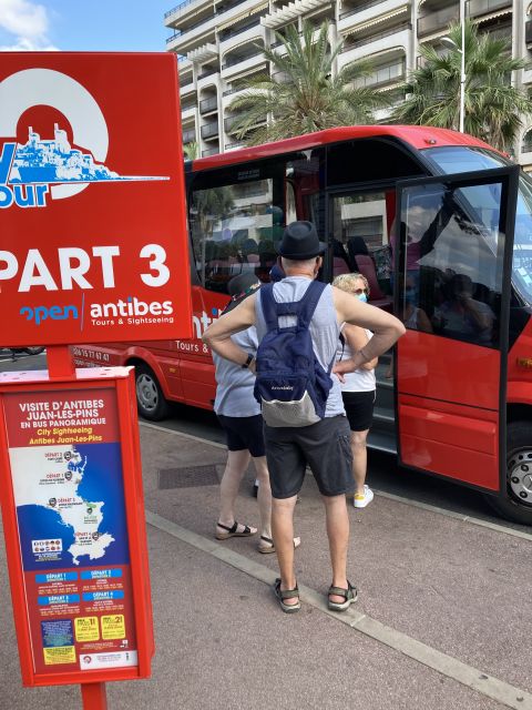Antibes: 1 or 2-Day Hop-on Hop-off Sightseeing Bus Tour - Practical timing: how to start at the right stop