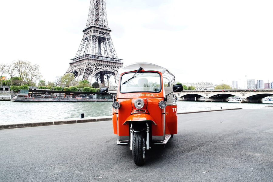 Best of Paris in 2 Hours by Private Electric TukTuk - Trocadéro and the Eiffel Tower, with less stress than a walking queue