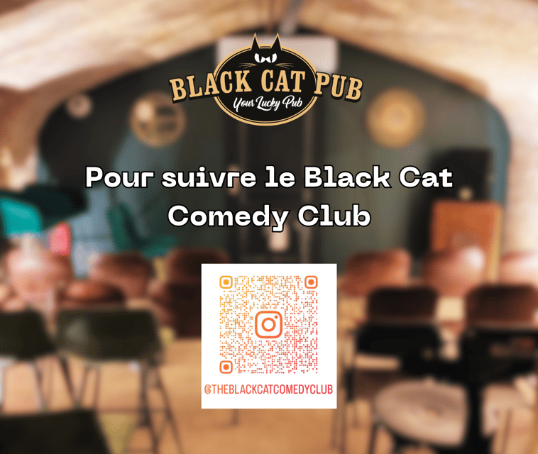 Black Cat Comedy Club - Arrive Early and Order Smart: The 30-Minute Window