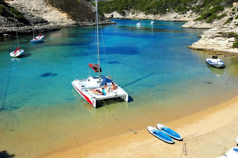 Bonifacio: Catamaran trip with snorkeling at the Lavezzi Islands - Key Points at a Glance