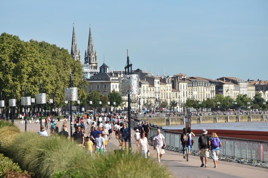 Bordeaux: Guided Walking Tour - The Old Town streets: narrow paving, small shops, and the city’s human scale