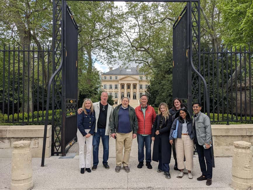 Bordeaux: Half-Day Margaux Tour with Wine Tastings - First château stop: vineyards, grape varieties, and a guided tasting