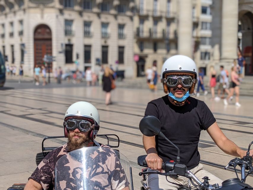 Bordeaux: Sightseeing by Side Car - Meeting point, timing, and how long to schedule