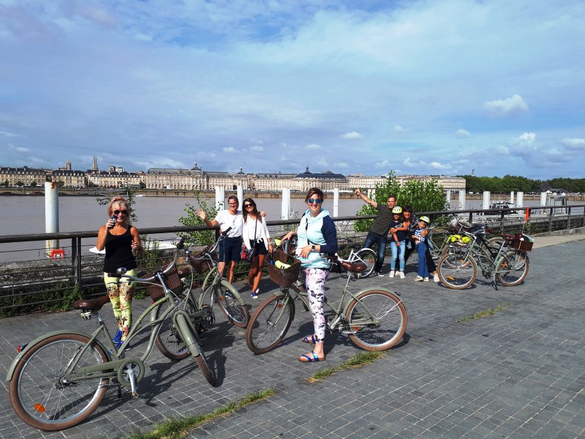 Bordeaux: Top Landmarks & Historic Bike Tour - Place Raymond Colom, bikes, helmets, and that first easy roll-out