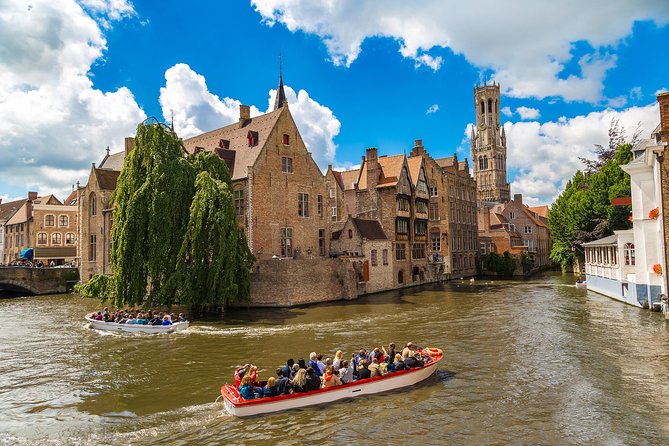 Bruges Guided or Audio Trip with Canal Cruise Option from Paris - Free time in Bruges: chocolates, lace, churches, and museums