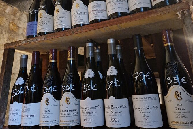 Burgundy Wines Masterclass in Dijon - Price and value of $110.10 for 6 wines plus pairing