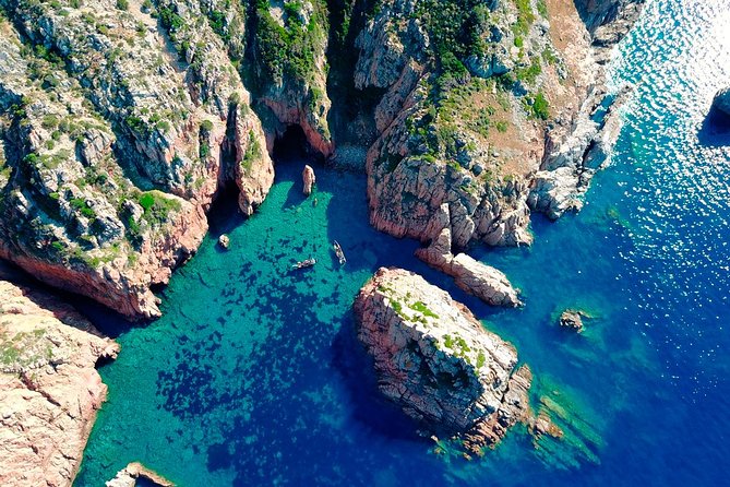 Calanches de Piana and Scandola Reserve cruise with swimming stop - Marine de Porto Meeting Point and the Timing Test