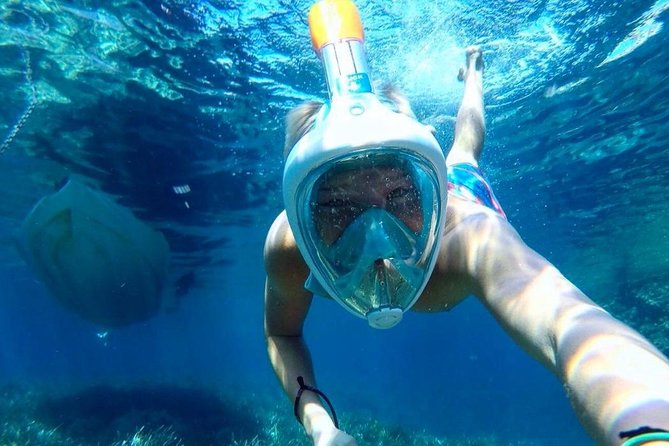 Calanques de l'Estérel - Departure from AGAY - The swimming stop: snorkeling gear and what you can actually do