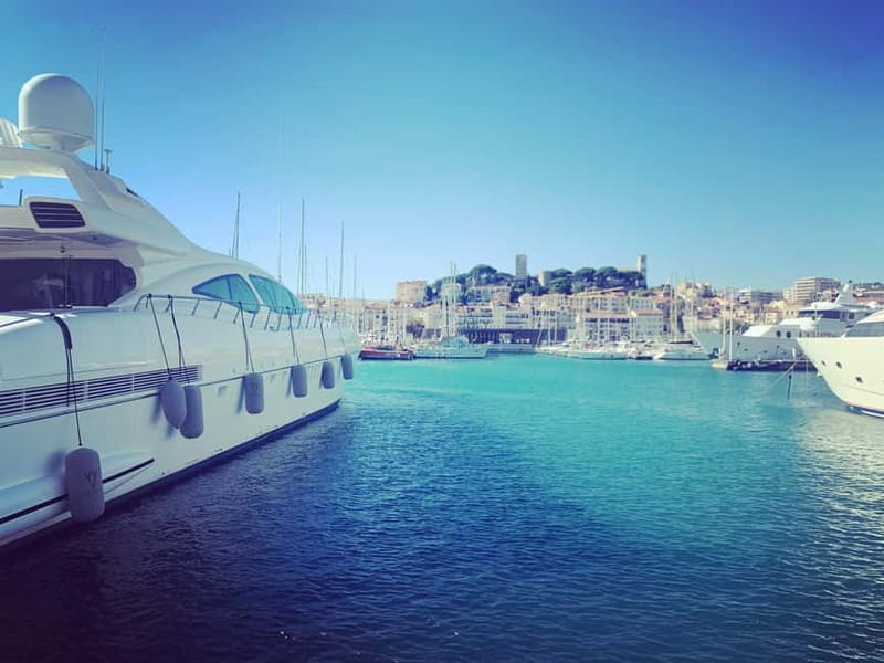 Cannes: City Tour in a Vintage Bus - The Croisette Loop: Croisette Views from the Van (About 30 Minutes)
