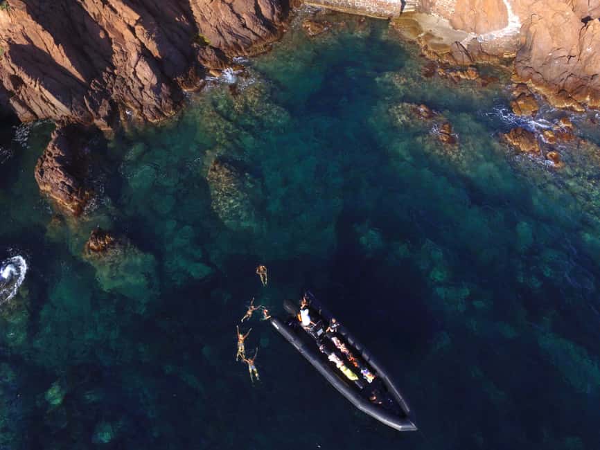 Cannes: Estérel Massif Boat Excursion - Théoule-sur-Mer views: where the coastline starts to look unreal