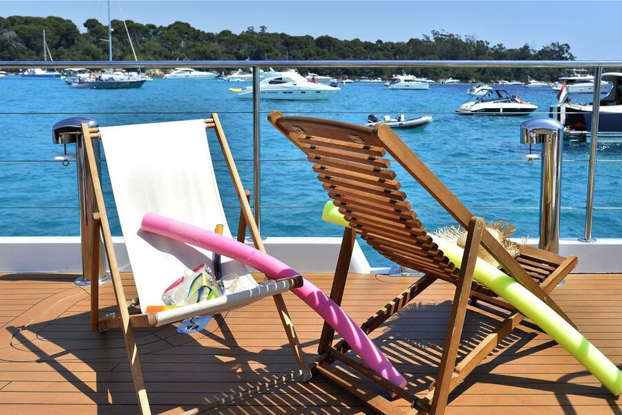 Cannes: Half-Day Catamaran Cruise with Lunch - Lérins Islands swimming and snorkeling time you can actually use