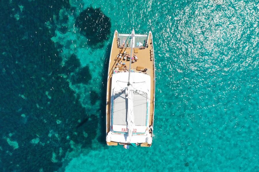 Cannes: Half-Day Catamaran Cruise with Lunch - Kayak and stand-up paddleboard: fun add-ons, not guaranteed
