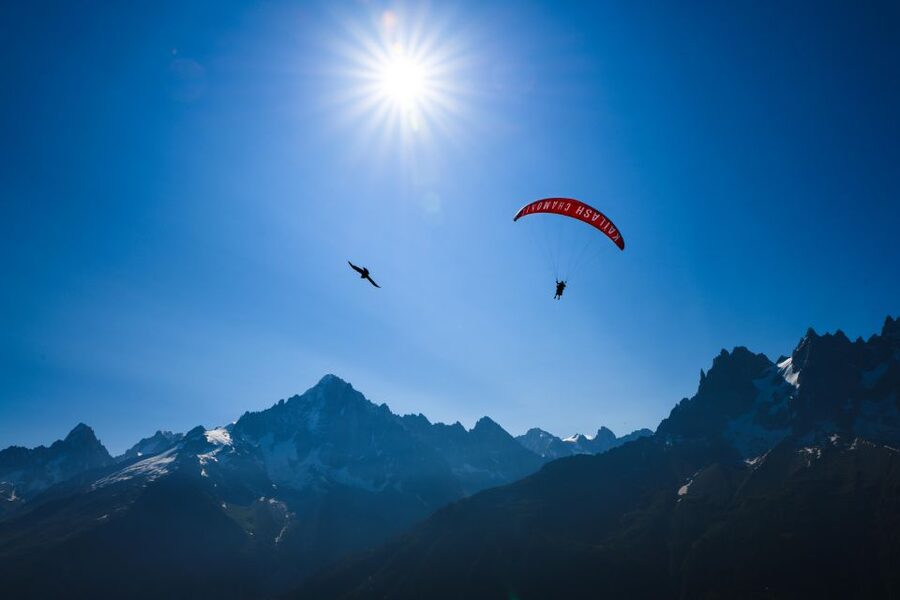 Chamonix: Tandem Paragliding Flight with Mont-Blanc Views - The Takeoff Run: A Few Steps, Then Lift