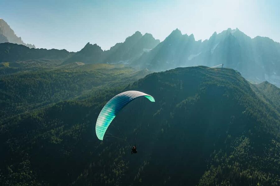 Chamonix: Tandem Paragliding Flight - Starting Points and the Cable Car Lift: Timing and Effort
