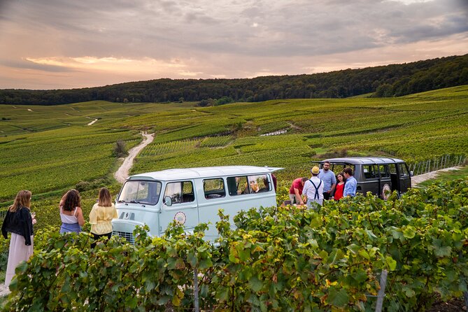 Champagne experience with a vintage van from Epernay - 3 hours - Épernay’s Avenue de Champagne, seen from the road