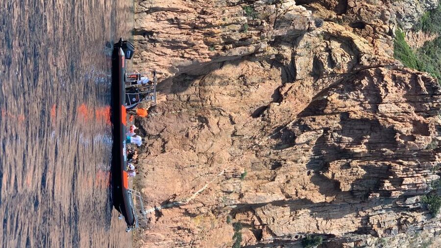 Corsica: Piana Calanques and Caves by Boat - Getting on the water at Porto Marine Evasion