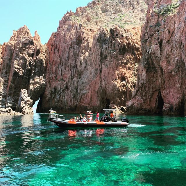 Corsica: Piana Calanques and Caves by Boat - Tucking into small marine caves