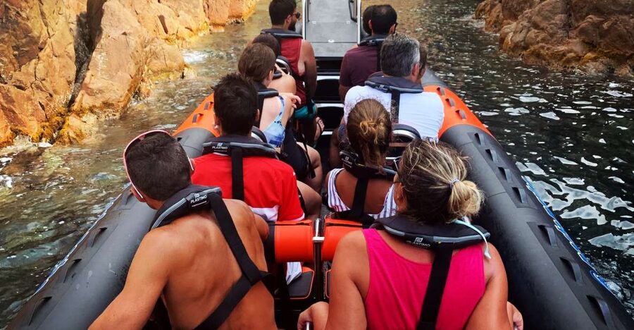 Corsica: Piana Calanques and Caves by Boat - Piana Calanques by boat: rock shapes that make sense