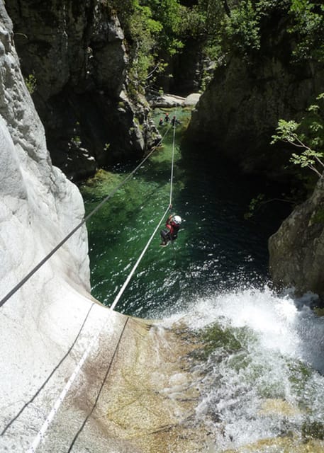 Corte Region: Fun Canyoning Verghellu - Safety and guide support, plus why alternatives are part of the fun