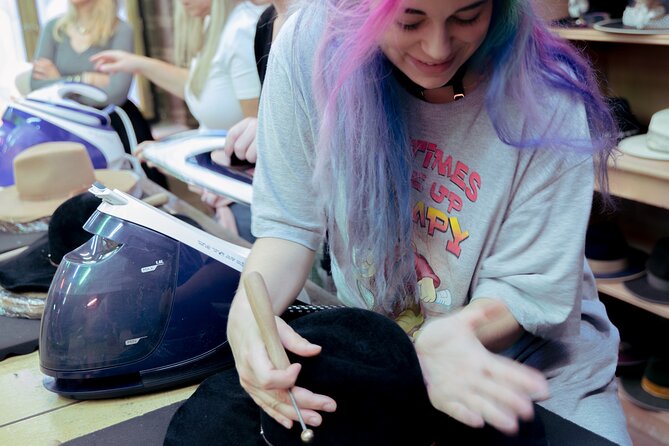 Craft a unique souvenir hat with Lady Gaga’s renowned hatmaker - The Shaping Steps: Steam, Pins, Hammers, and Heat Setting