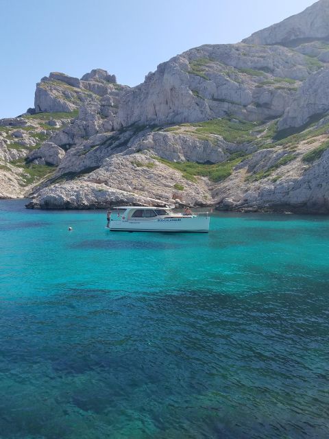 Cruise, Coffee and Swimming in the Calanques of Frioul - Château d’If and Short Photo-Stop Moments Over Marseille Waters