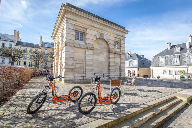 Discover Versailles on electric 2-wheelers (Yes to PRM) - Where you start: the Louis XIV statue and a simple morning plan