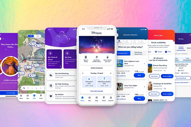 Disneyland® Paris Multi-Day Ticket - Using the Disneyland Paris App, QR Codes, and Premier Access Options