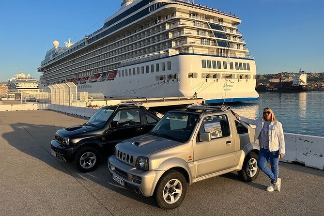 Drive by cabriolet from Marseille cruise port to cassis - Cassis port time: how to use your 30 minutes well