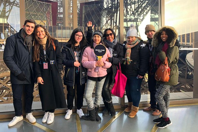 Eiffel Tower with Reserved Access to the 2nd Floor - The guide part: history, humor, and spotting Paris landmarks