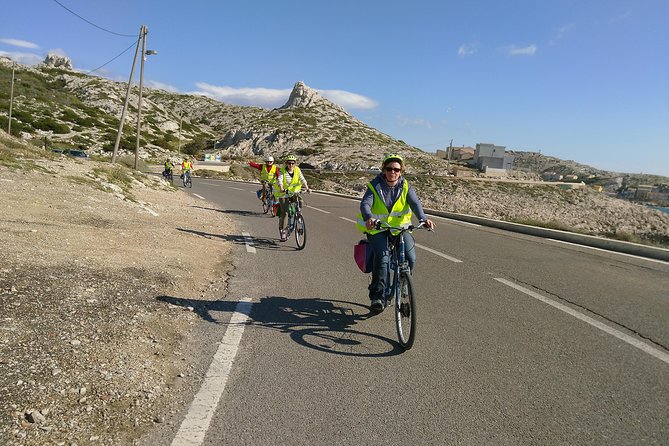 Electric Bike Tour to the Calanques from Marseille - Notre Dame de la Garde: the views, and the uphill test