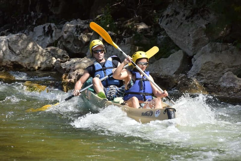 Family Canoe/Kayak Trip on the Ardèche: 3 hours - about 12 km - The Ardèche, paced for families and first-time paddlers