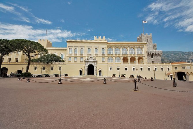 French Riviera Cannes, Monaco & More shared guided tour from Nice - Monaco Old Town and Monte Carlo: Cathedral, Casino, and the F1 Track