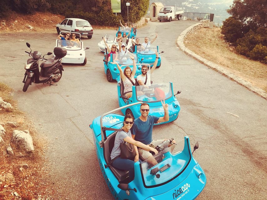French Riviera Guided Tour by Exclusive Open Top Car - Saint-Jean Cap Ferrat views and the return toward Nice Harbor