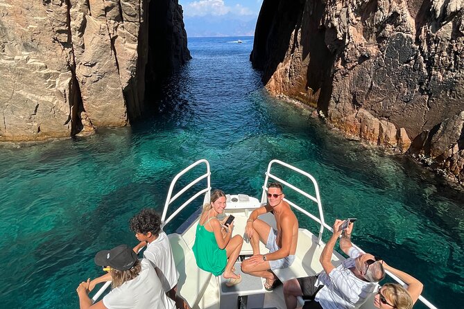 Friendly discovery of Scandola Calanques de Piana and meal stop at Girolata - A Six-Hour Boat Ride That Actually Feels Like a Day
