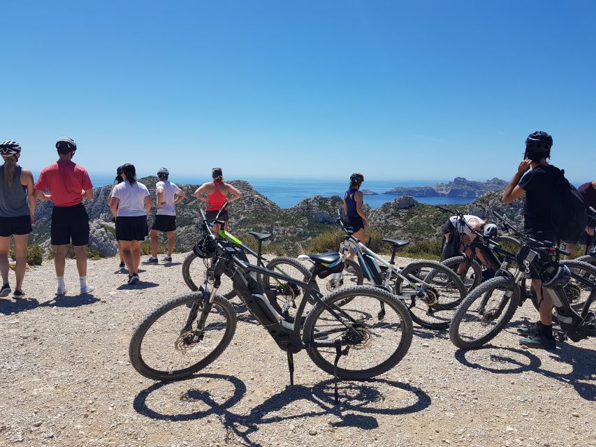 From Marseille: Calanques National Park E-Mountain Bike Tour - Montagne de l’Aigle trails: where the ride turns off-road