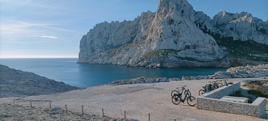 From Marseille: Calanques National Park E-Mountain Bike Tour - Col de Cortiou: the Calanque de Sormiou viewpoint payoff