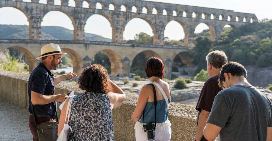 From Marseille: Provence Sightseeing Tour and Wine Tasting - Pont du Gard: Roman Engineering With Enough Time To See the Details