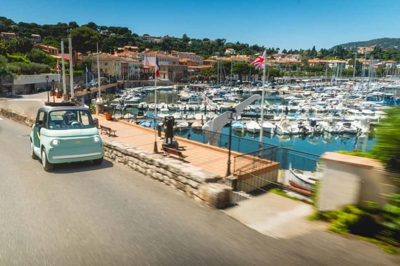 From Nice: Follow a guide in an electric car on the French Riviera! - The Guide Makes or Breaks It: Clear Instructions, Local Stories, Walkie-Talkies