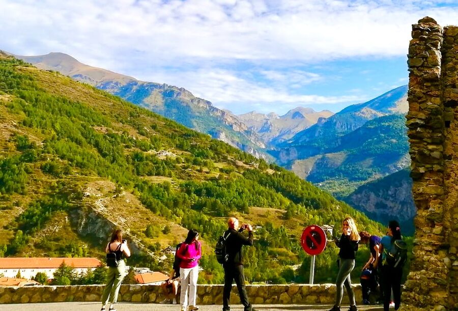 From Nice: Historic Train Ride & Alps Villages - Second village: sandstone streets, troglodyte housing, and optional mystic-forest hiking