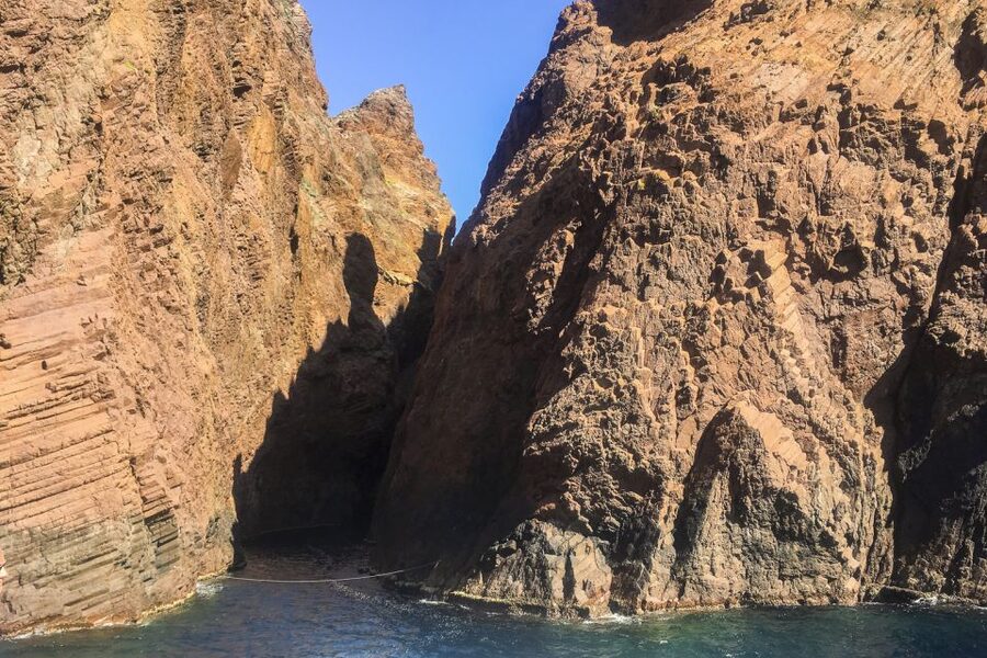From Ota: Scandola Nature Reserve Eco-Friendly Boat Tour - A smooth hybrid ride out of Porto