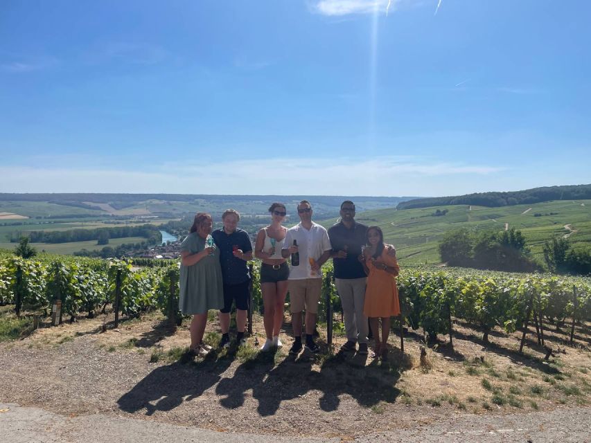 From Paris: Small-Group Champagne Tour with 3-Course Lunch - Marne photo stop plus a tasting moment with a view