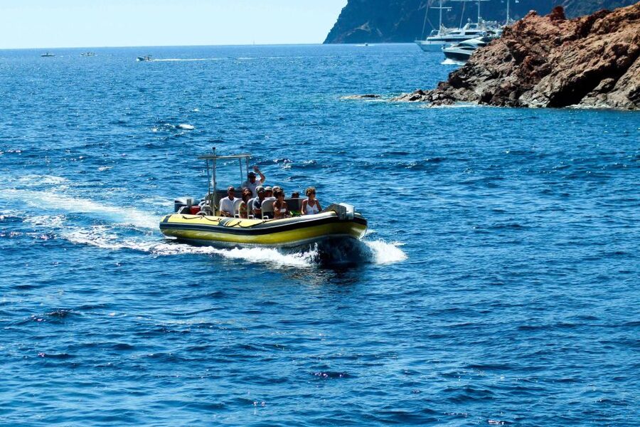 From Porto: Scandola and Calanche de Piana Boat Tour - Calanques de Piana: pink granite shaped by wind and sea spray