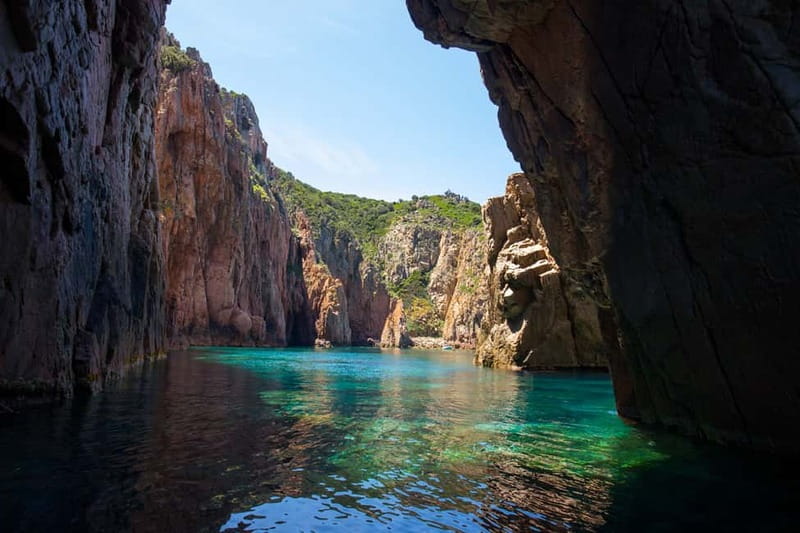From Sagone/Cargèse: Piana, Scandola, Girolata Boat Tour - UNESCO on water, not in a checklist