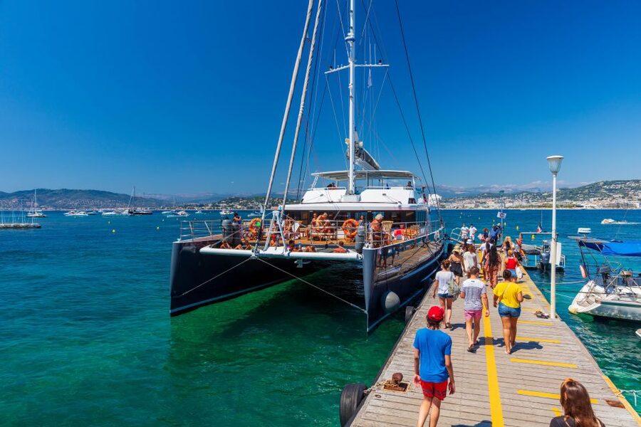 Full-Day Catamaran Cruise Departing from Cannes - Cold Buffet Lunch, Rosé, and How to Time Your Photos