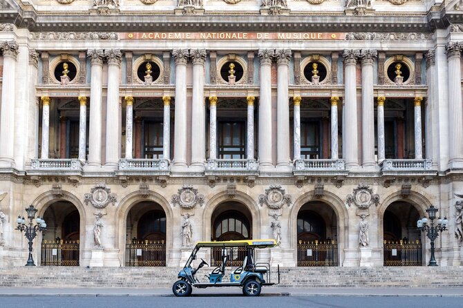 Golf Cart in Paris - Private Guided City Tour - Pickup Included - Pickup and drop-off with 75 zip codes, and why it matters